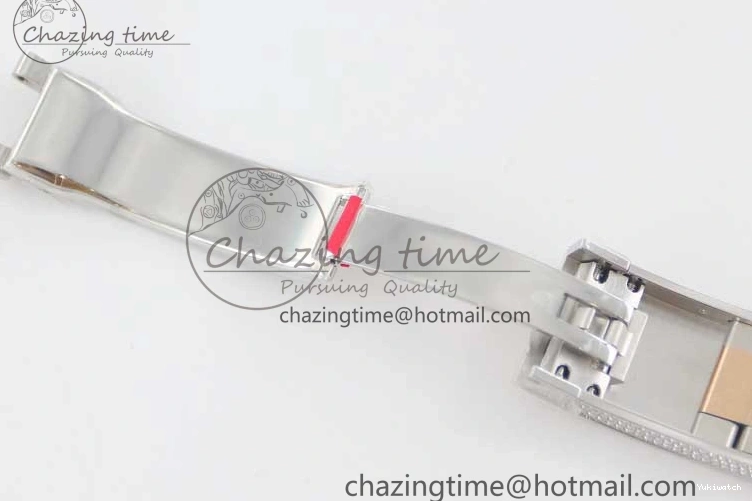 Markers Dial SS Edition A2824 Best Arabic Full on RG 41 Diamonds Bracelet TWF 1:1 Datejust 0313